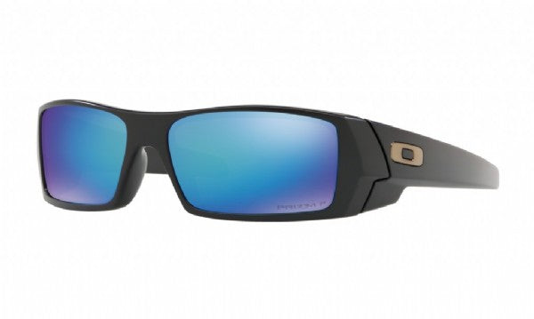 Oakley Gascan Mattschwarz/Prizm Saphir Polarisiert