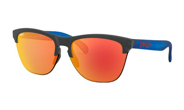 Oakley Frogskins Lite Maverick Vinales Collection Matte Black Ink/ Matte Trans Sapphire/ Prizm Ruby