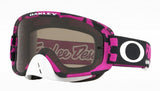 Oakley O-Frame 2.0 MX Troy Lee Design Raceshop Pink/Dunkelgrau &amp; Klar