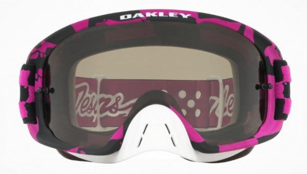 Oakley O-Frame 2.0 MX Troy Lee Design Raceshop Pink/Dunkelgrau &amp; Klar