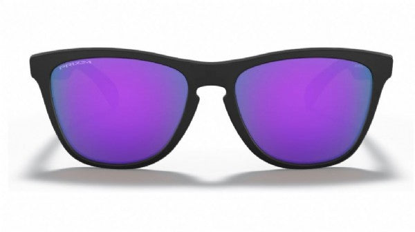 Oakley Frogskins Mattschwarz/Prizm Violett