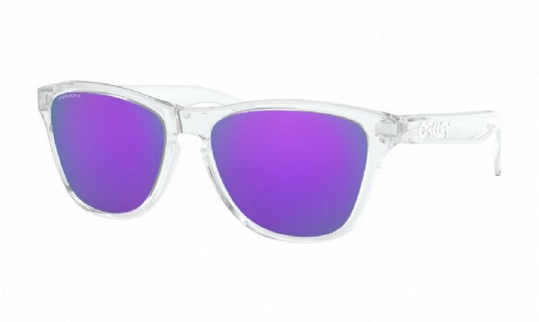 Oakley Frogskins XS (extra small) Polished Clear / Prizm Violet