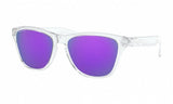 Oakley Frogskins XS (extra klein) Polished Clear / Prizm Violet