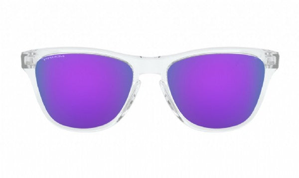 Oakley Frogskins XS (extra small) Polished Clear / Prizm Violet