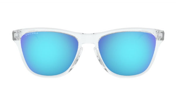 Oakley Frogskins XS (extra small) Polished Clear/ Prizm Sapphire Iridium