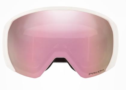 Oakley Flight Path L Mattweiß/Prizm Hi Pink