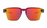 Oakley Lugplate, poliertes Schwarz/Prizm Ruby