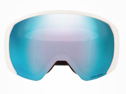 Oakley Flight Path L Mattweiß/Prizm Sapphire