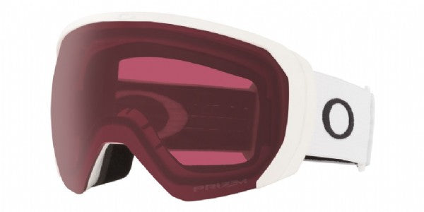 Oakley Flight Path L Mattweiß/Prizm Dunkelgrau