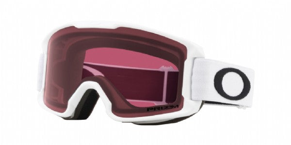 Oakley Line Miner S (extra klein) Youth Matte White/Prizm Dark Grey