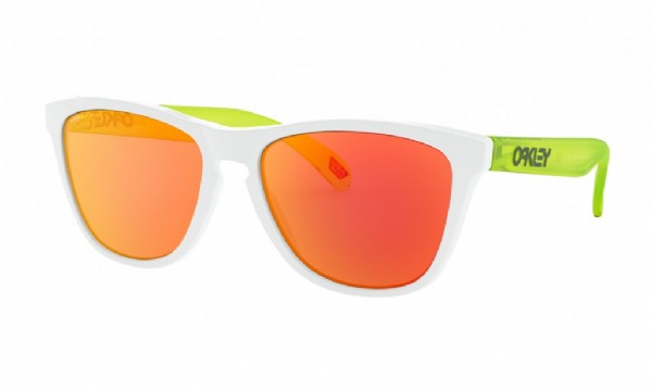 Oakley Frogskins Origins Matte White/ Prizm Ruby