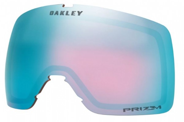 Oakley Flight Tracker S (extra klein) Schneeglas/Prizm Sapphire Iridium