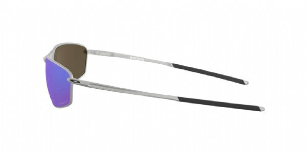 Oakley Whisker Satin Chrome/ Prizm Sapphire Polarized