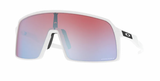 Oakley Sutro Poliertes Weiß/Prizm Snow Sapphire