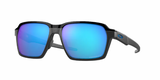 Oakley Parlay Steel/Prizm Sapphire Polarisiert