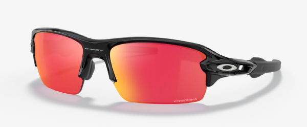 Oakley Flak XS (extra klein) Poliertes Schwarz/Prizm Field