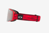 Oakley Fall Line M (mittel) Red Dynamic Flow/ Prizm Snow Black Iridium