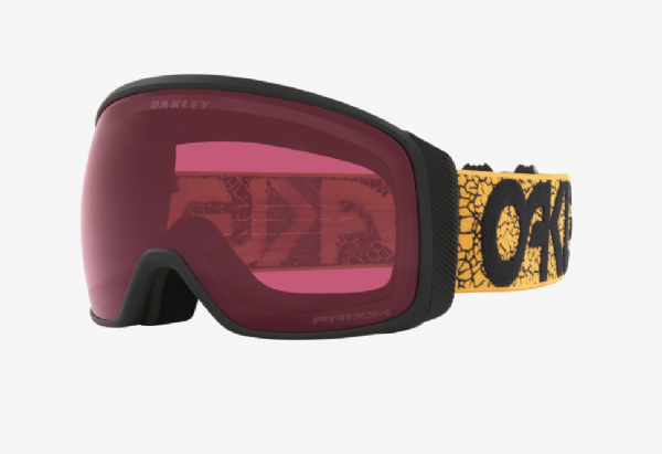 Oakley Flight Tracker L Origins Mustard Crackle/Prizm Snow Dark Grey