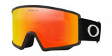 Oakley Target Line M (Medium) Mattschwarz/Fire Iridium