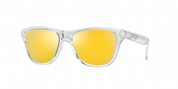 Oakley Frogskins XS (extra klein) Poliert Klar/Prizm 24K Polarisiert