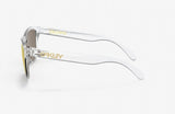 Oakley Frogskins XS (extra small) Polished Clear/ Prizm 24K Polarized