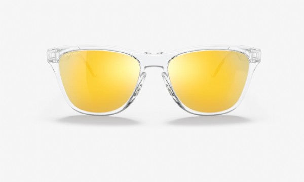 Oakley Frogskins XS (extra klein) Poliert Klar/Prizm 24K Polarisiert