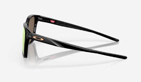 Oakley Ojector Poliertes Schwarz/Prizm Roségold Polarisiert