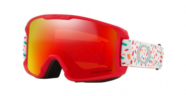 Oakley Line Miner S (extra klein) Youth Red Granite/Prizm Torch Iridium