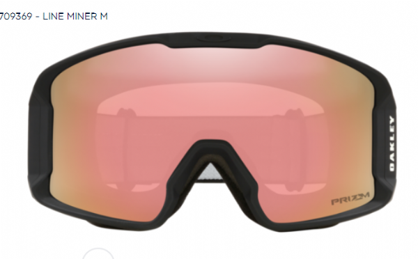 Oakley Line Miner M Mattschwarz/Prizm Roségold