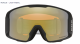 Oakley Line Miner L Mattschwarz/Prizm Sage Gold