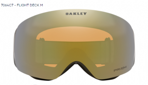 Oakley Flight Deck M Matte Black/ Prizm Sage Gold