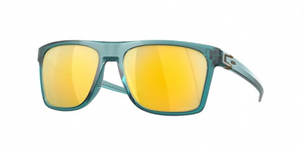 Oakley Leffingwell Matte Artic Surf/Prizm 24K Polarisiert