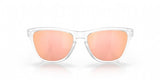 Oakley Frogskins XS (extra small) Matte Clear/ Prizm Rose Gold