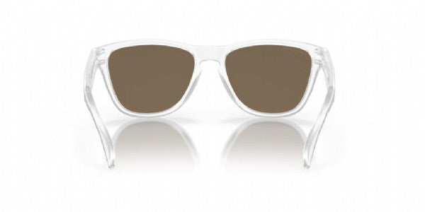 Oakley Frogskins XS (extra small) Matte Clear/ Prizm Rose Gold