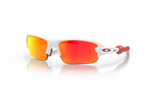 Oakley Flak XXS (extra extra klein) Mattweiß/Prizm Ruby