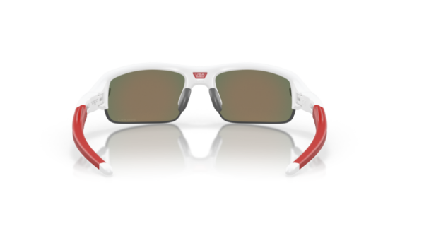 Oakley Flak XXS (extra extra small) Matte White/ Prizm Ruby