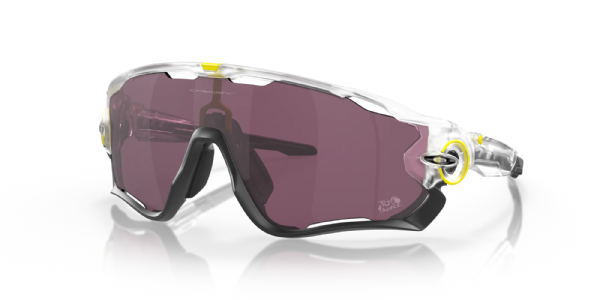 Oakley Jawbreaker Matte Clear Tour de France 2022/Prizm Road Black