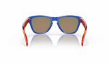 Oakley Frogskins XXS (extra extra small) Crystal Blue/ Prizm Ruby