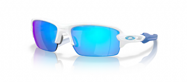 Oakley Flak XS (extra small) Matte White/ Prizm Sapphire