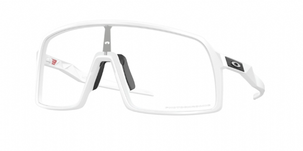 Oakley Sutro Matte White/Clear to black photochromic