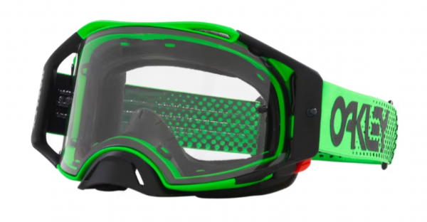 Oakley Airbrake MX Moto Green B1B/ Clear