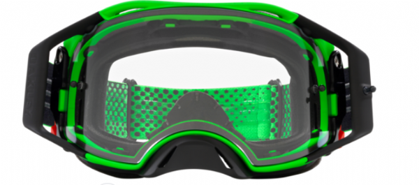 Oakley Airbrake MX Moto Green B1B/ Clear