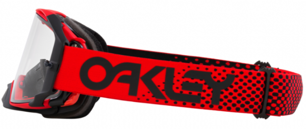 Oakley Airbrake MX Moto Rot B1B/Klar