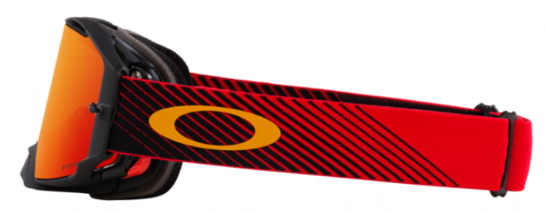 Oakley Airbrake MX Red Flow/Prizm Torch Iridium