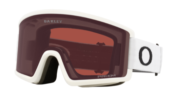 Oakley Target Line M (mittel) Mattweiß/Prizm Dunkelgrau