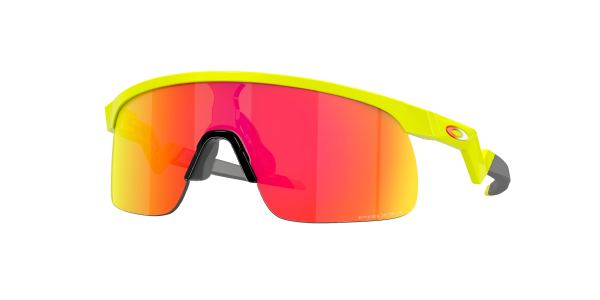 Oakley Resistor Youth (Small) Tennis Ball Yellow/ Prizm Ruby