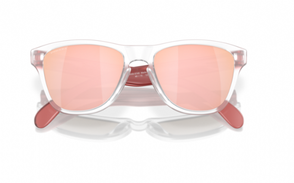 Oakley Frogskins XXS (extra extra small) Matte Clear/ Prizm Rose Gold