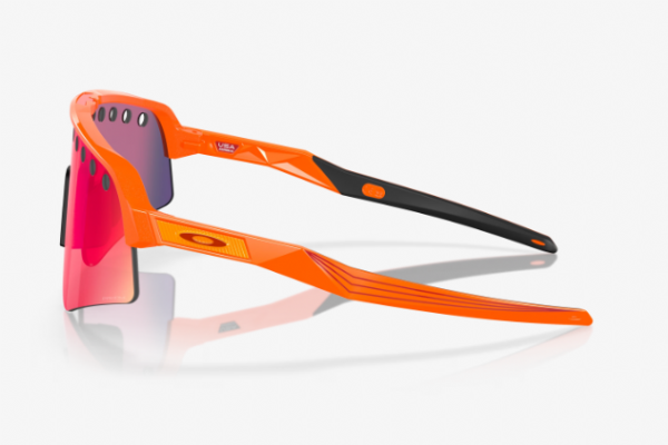 Oakley Sutro Lite Sweep Mathieu Van Der Poel Orange Sparkle/ Prizm Road Vented