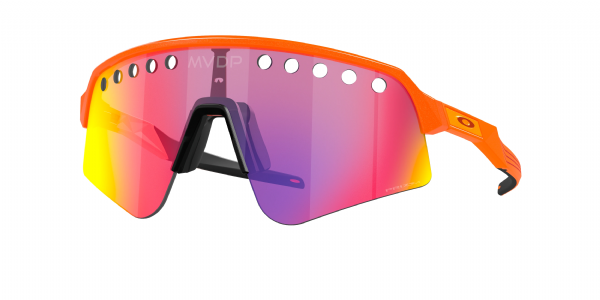 Oakley Sutro Lite Sweep Mathieu Van Der Poel Orange Sparkle/ Prizm Road Vented