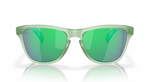 Oakley Frogskins XS (extra klein) Matte Translucent Jade. Prizm Jade polarisiert